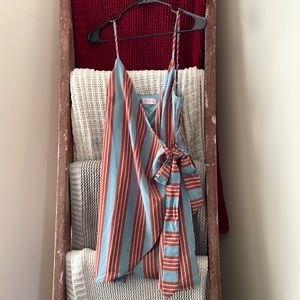 Womens Pink Lily Wrap Dress